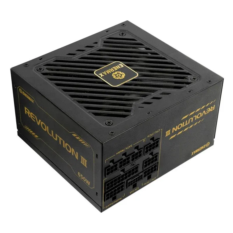 Enermax Revolution III Fonte de Alimentação Modular 650W 80 Plus Gold