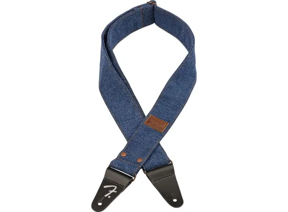 Fender x Wrangler Riveted Denim Strap Indigo