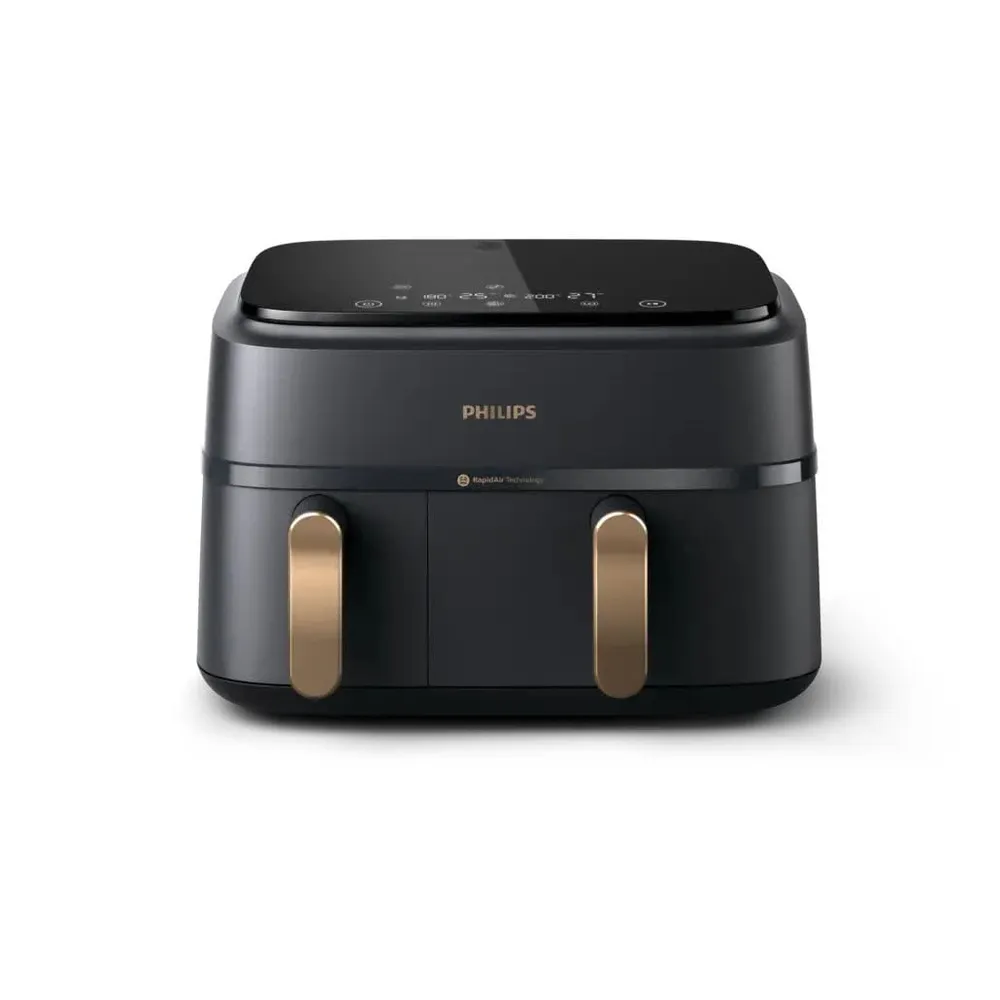 Fritadeira Dupla Air Fryer 3000 Series NA352/00 9L 2750W - PHILIPS
