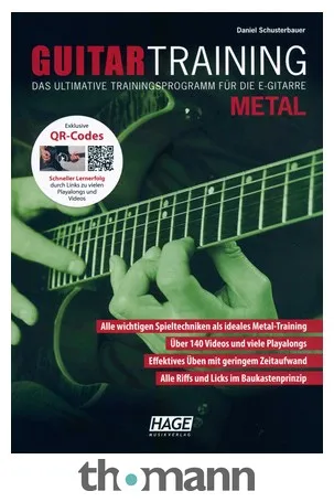 Hage Musikverlag Guitar Training Metal