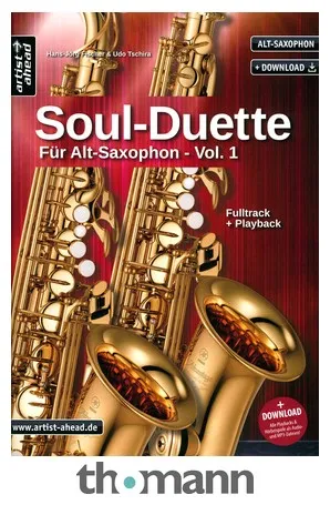 Artist Ahead Musikverlag Soul Duette für Altsaxophone
