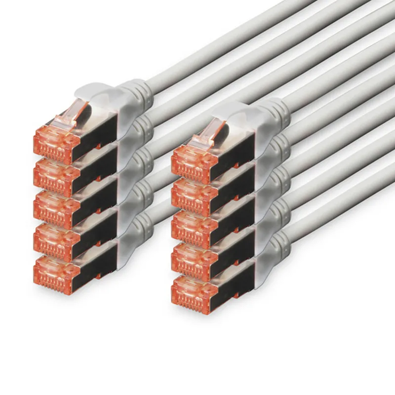 Digitus DK-1644-0025-10 cabo de rede Cinzento 0,25 m DK-1644-0025-10