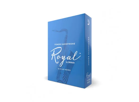 Rico Royal Tenor Sax Reeds, Strength 2.5, 3-pack
