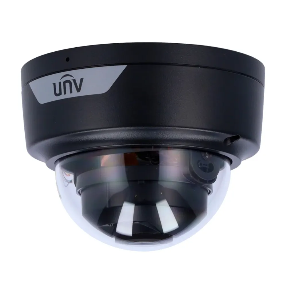 Câmara de Segurança IP Uniview Prime Dome PoE 8MP 2.8mm IP67 Light Hunter - UV-IPC328SS-ADF28K-I1-BLACK