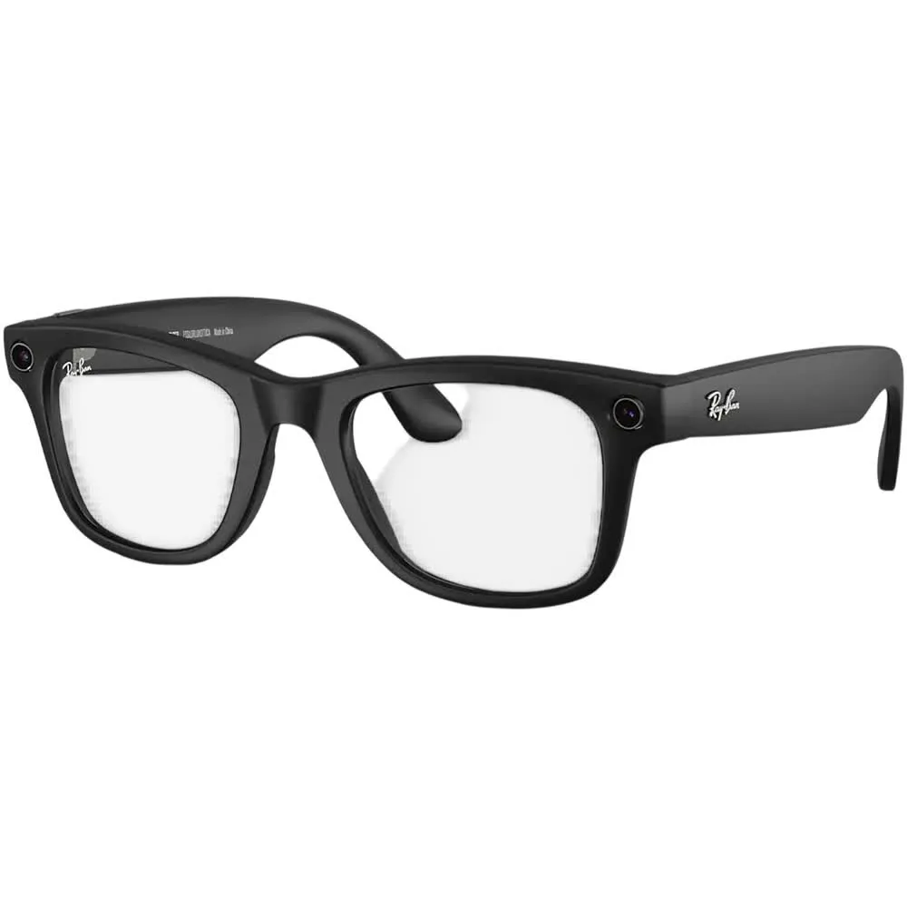 Óculos Inteligentes Meta Skyler (Gen 1) M 52-20mm (Transparente/Azul Cerúleo) – RAY-BAN