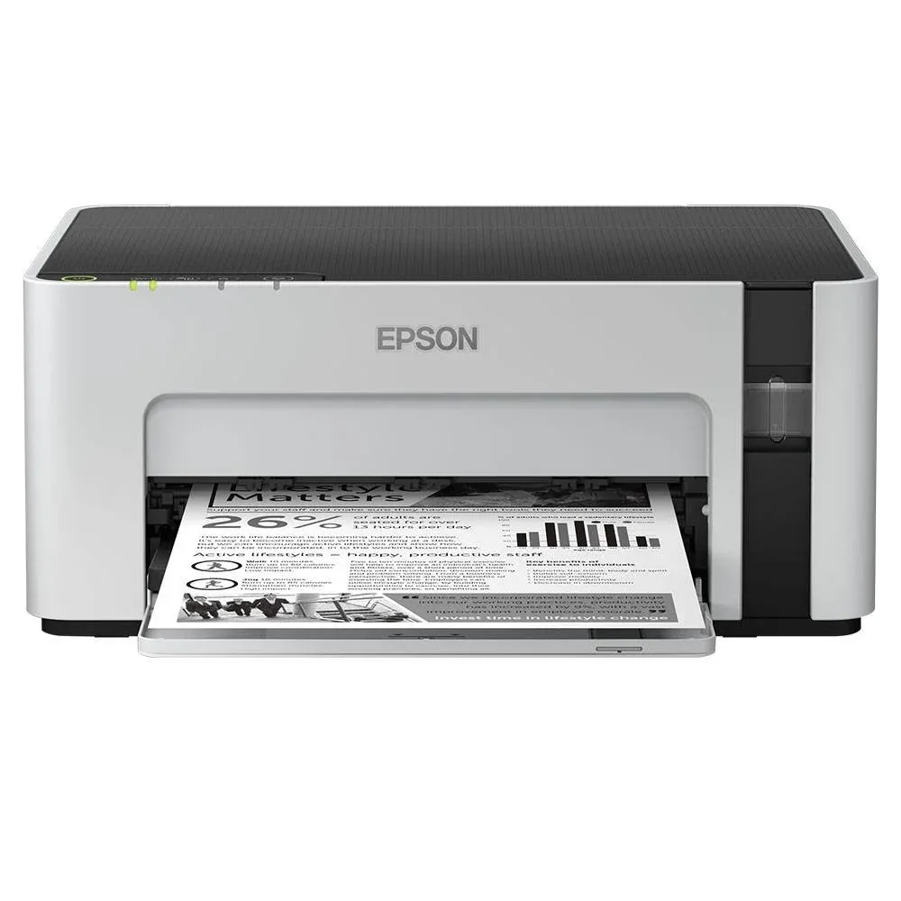 Impressora Jato de Tinta Monocromática Epson EcoTank ET-M1120 (A4), Duplex Manual, Wireless