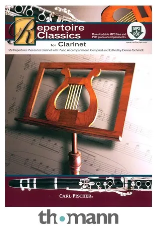 Carl Fischer Repertoire Classics Clarinet