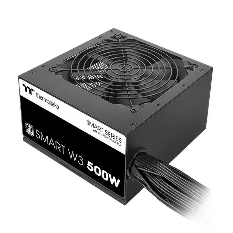 Fonte Alimentação Fonte de Alimentação Thermaltake Smart W3 500W Certificação 80 PLUS ATX 3.1 Ativa