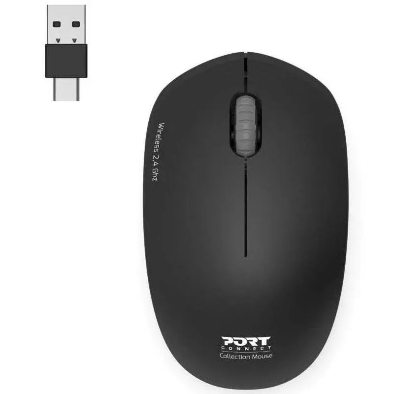 Rato Port Wireless Collection 1600dpi Preto