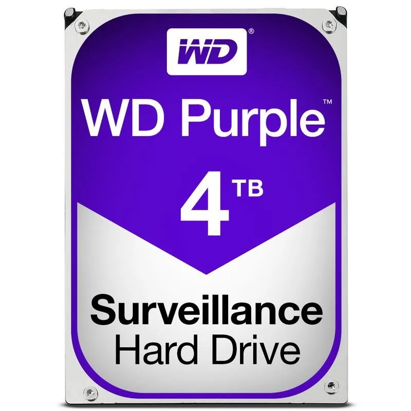 Disco Rígido 3.5" Western Digital Purple 4TB 5400RPM SATA III