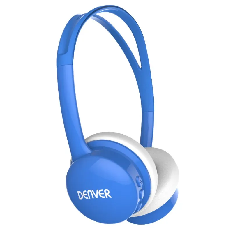 Denver BTH-150BLUE Auscultadores Sem Fios Bluetooth para Crianças Azuis