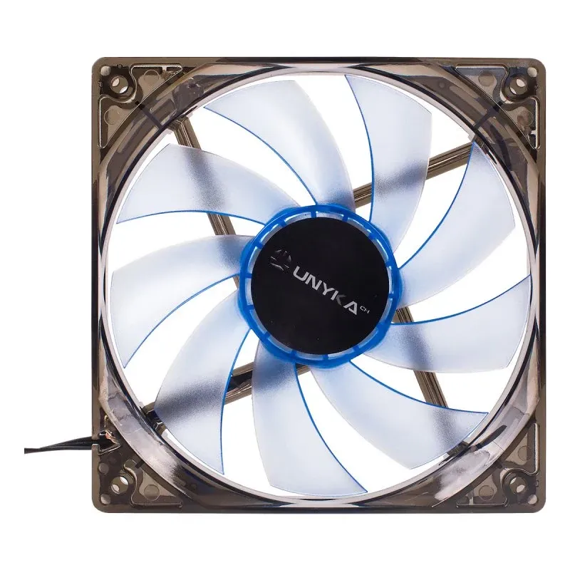 Ventoinha FAN LED AZUL 120MM 3PIN+PWM