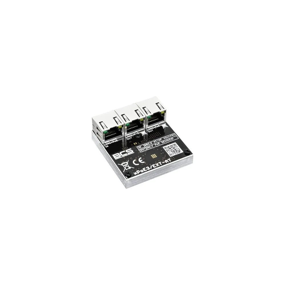 BCS BCS-xPoE3/EXT-AT Switch PoE de 3 portas BCS-xPoE3/EXT-AT