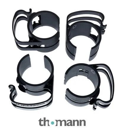 Stairville Snap light black 4 pcs