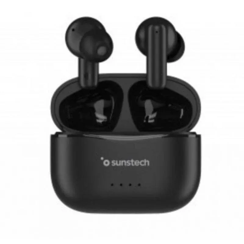 Auriculares Sunstech WAVEPODSONE True Wireless Bluetooth 5.3 até 13,5 h Preto