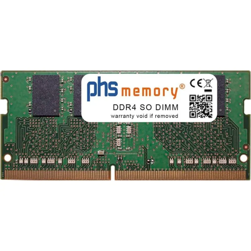 Memória RAM PHS-memory HP 8GB 1x8GB DDR4 3200MHz SO-DIMM 260 pinos