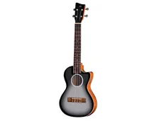 Ukulele Tenor VGS/GEWA Manoa Roadie R-TE-CE-SILVER Eletro Acústico com saco