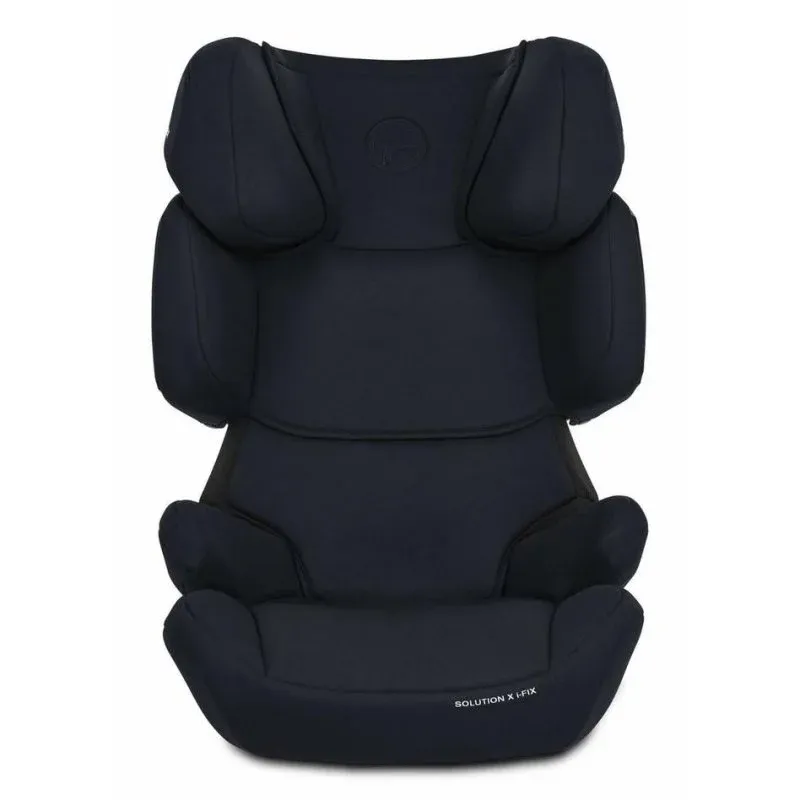 Silla de coche Cybex Solution X i-Fix Grupo 2-3 Azul con Reposacabezas Ajustable