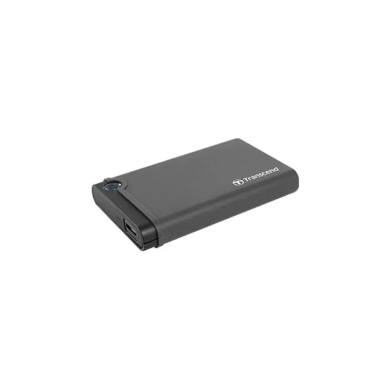 Caja PC Transcend TS0GSJ25CK3 2.5" Rubber Cinzento USB Micro-USB Type-A