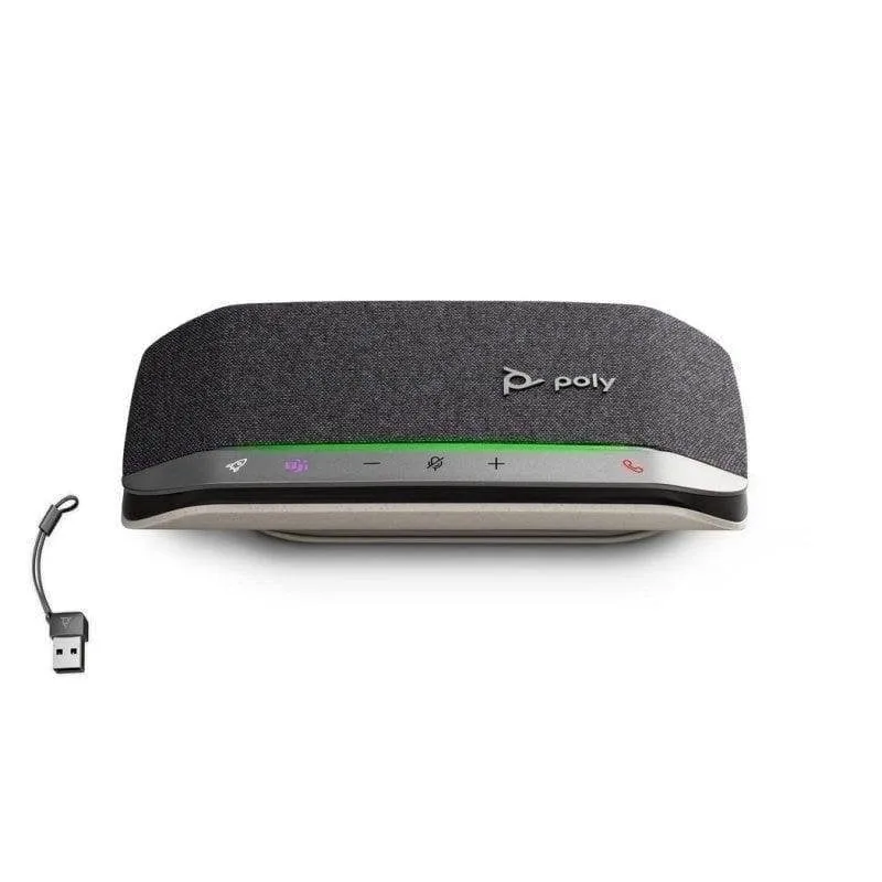 Altifalantes Poly Mãos Livres Bluetooth 86 dB com redução de ruído e USB-C