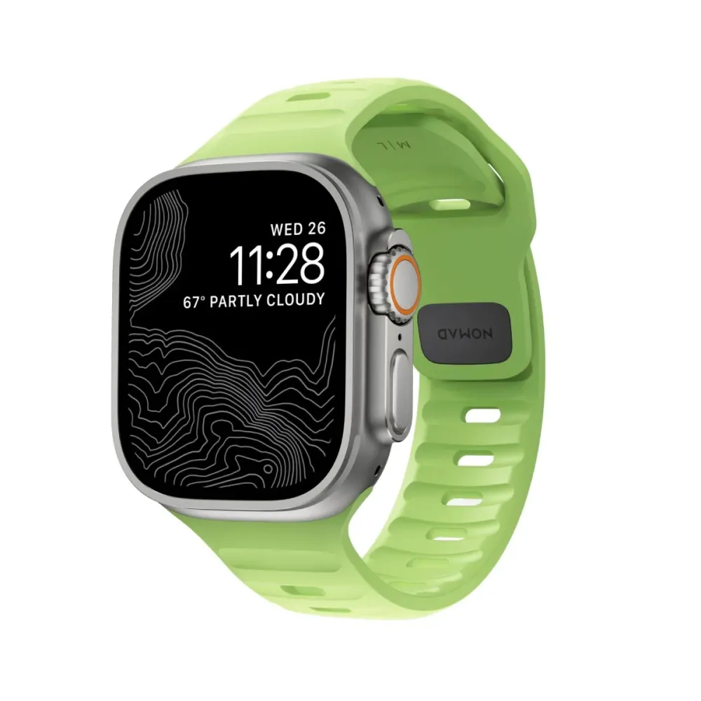 Bracelete Nomad Desportiva Apple Watch 46mm Verde