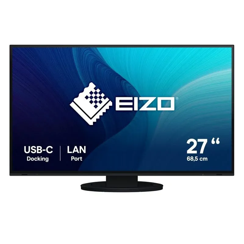 Monitor Eizo FlexScan EV2795-BK 27" Quad HD 60Hz IPS 5ms Altifalantes USB-C