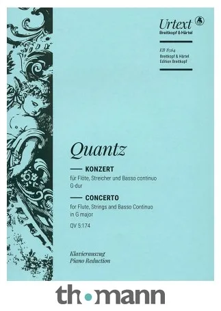 Breitkopf & Härtel Quantz Flötenkonzert