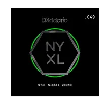 Corda individual Guitarra D'Addario NYXL Nickel Wound NYNW049