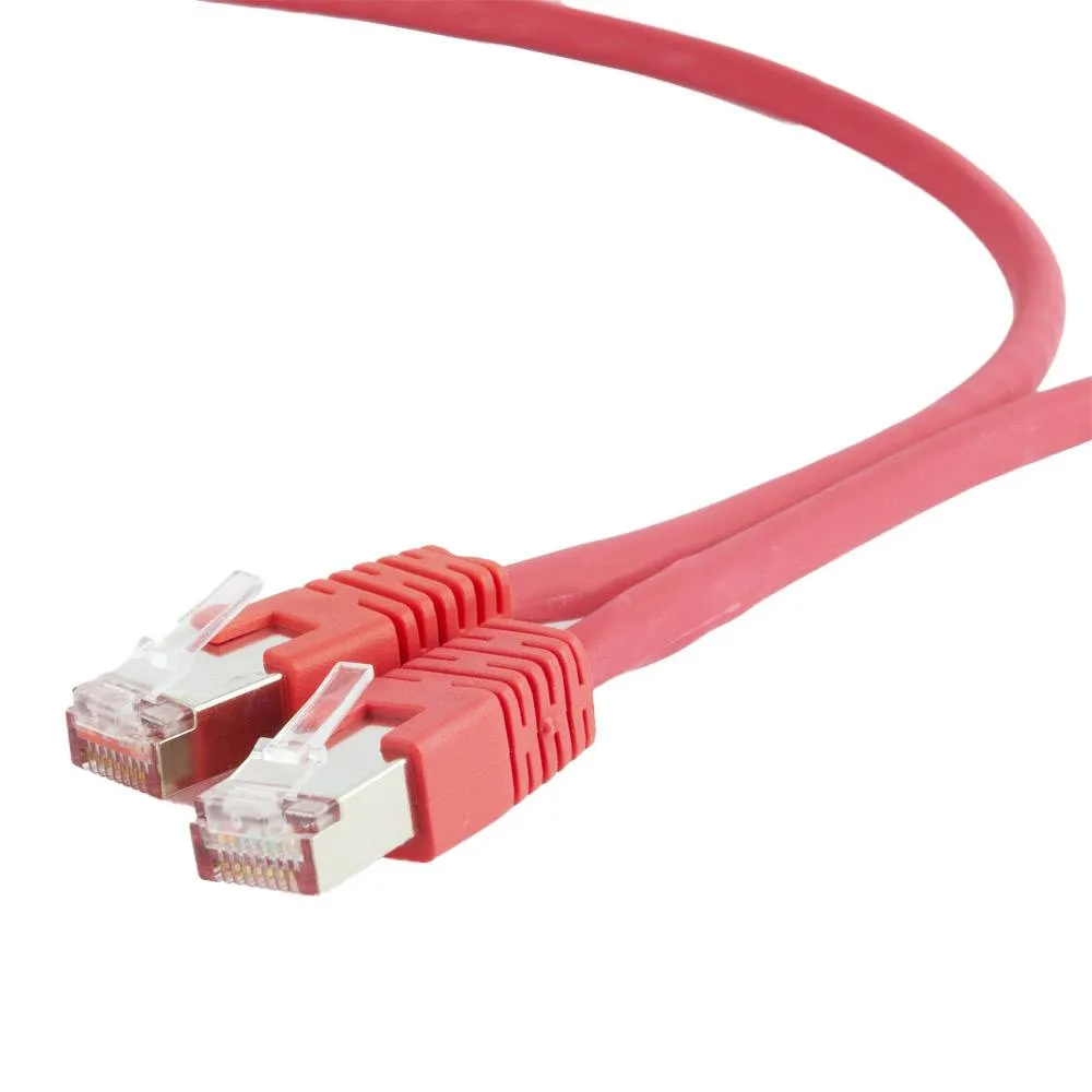 Cabo de Rede Gembird PP6A-LSZHCU-R-2M Cat6a S/FTP 2m LSZH Vermelho