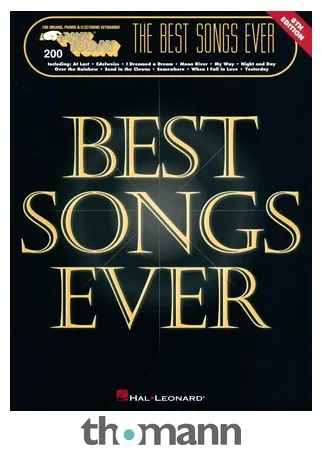 Hal Leonard The Best Songs Ever