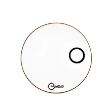 Pele Bombo 24" Aquarian SMPTCC24W 4 3/4" Off Set Hola White