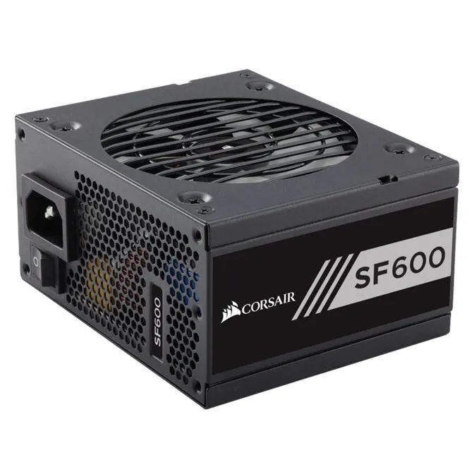 Fonte Modular SFX Corsair SF600 600W 80+ Gold