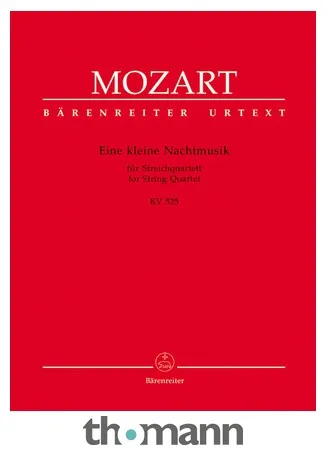 Bärenreiter Mozart Nachtmusik Streichqt.