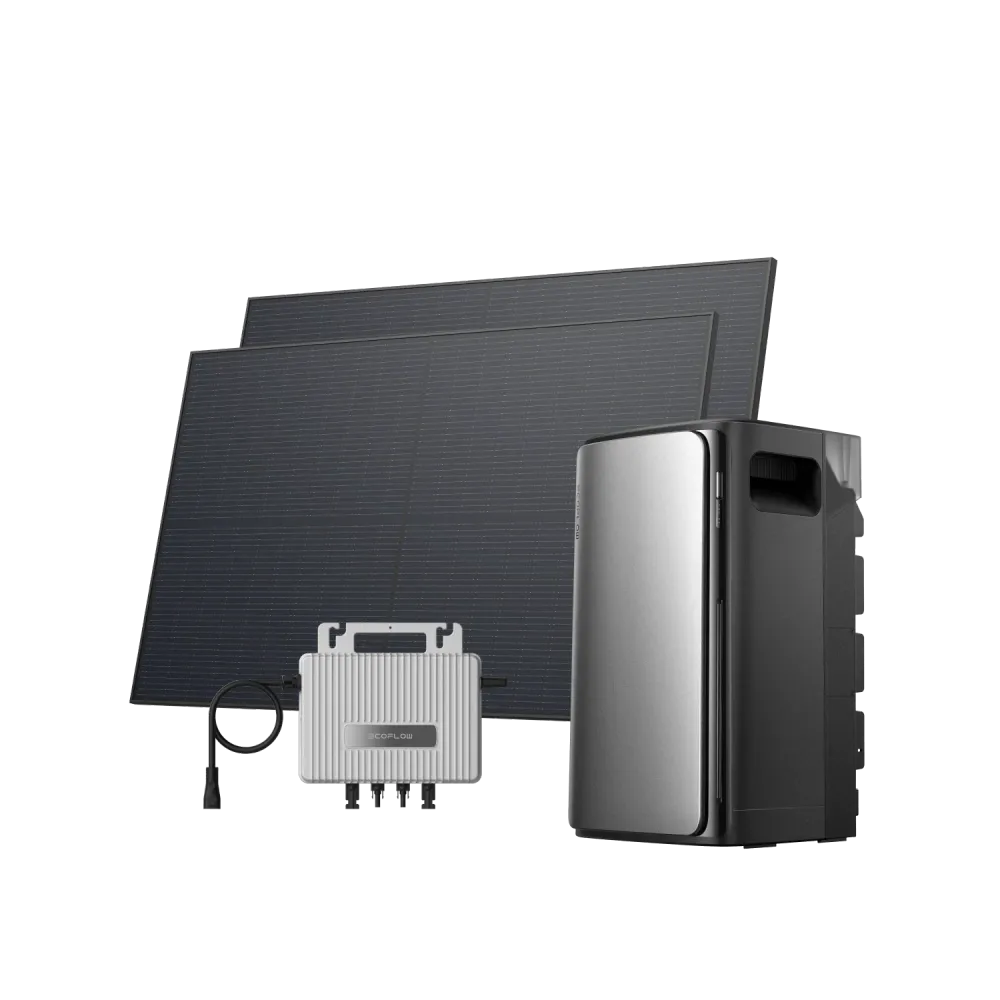 EcoFlow STREAM AC Pro - 2 × 450W Painel Solar Rigido + STREAM Microinversor