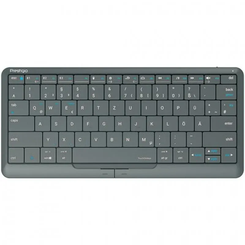 Prestigio Click&Touch 2 Teclado USB Bluetooth com Touchpad Layout UK