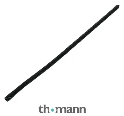 K&M 22290 Gooseneck Black