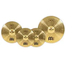 Conjunto de Pratos Meinl HCS HH14"+CR16"+RD20"