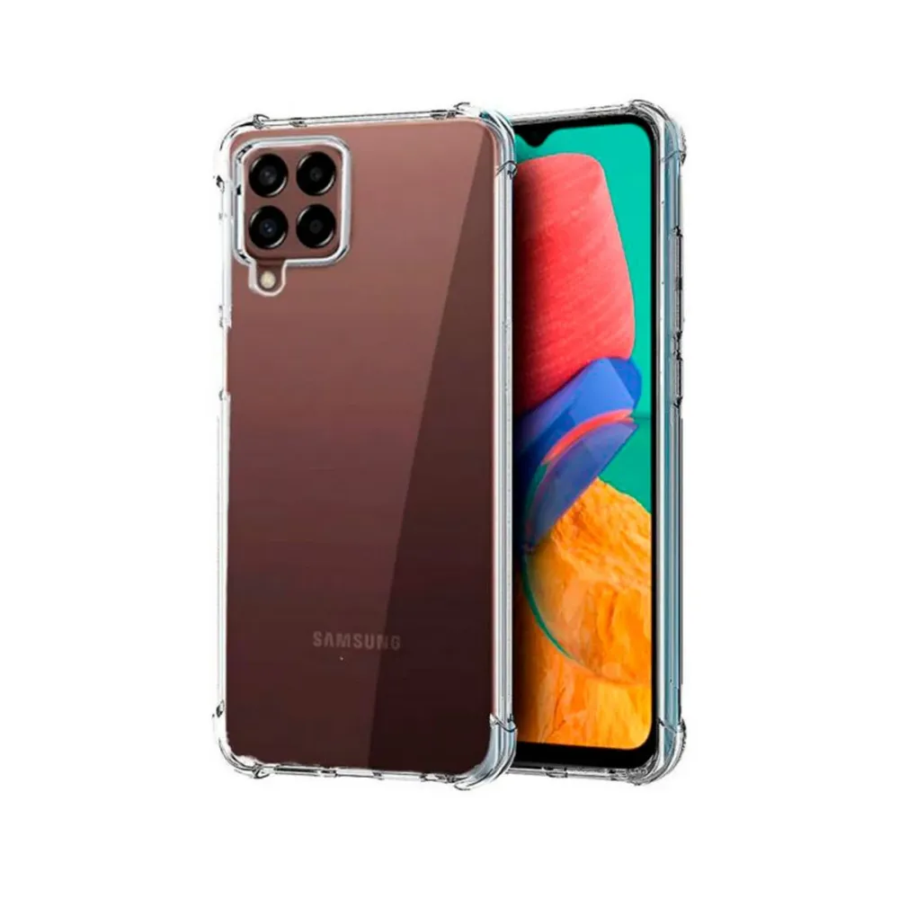 Capa Silicone Reforçado M336 Samsung M33 5G Transparente