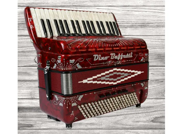 Dino Baffetti Acordeão Professional IA Compact 120 baixos 4ºVoz