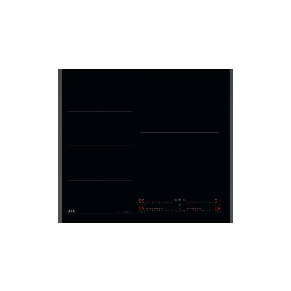 Placa de Indução AEG TI64IG00FB 4 Zonas 7350W Preta