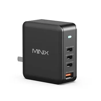 Alimentador Minix Neo P165 - 165W, 3USB C + 1A PD 3.1/QC5