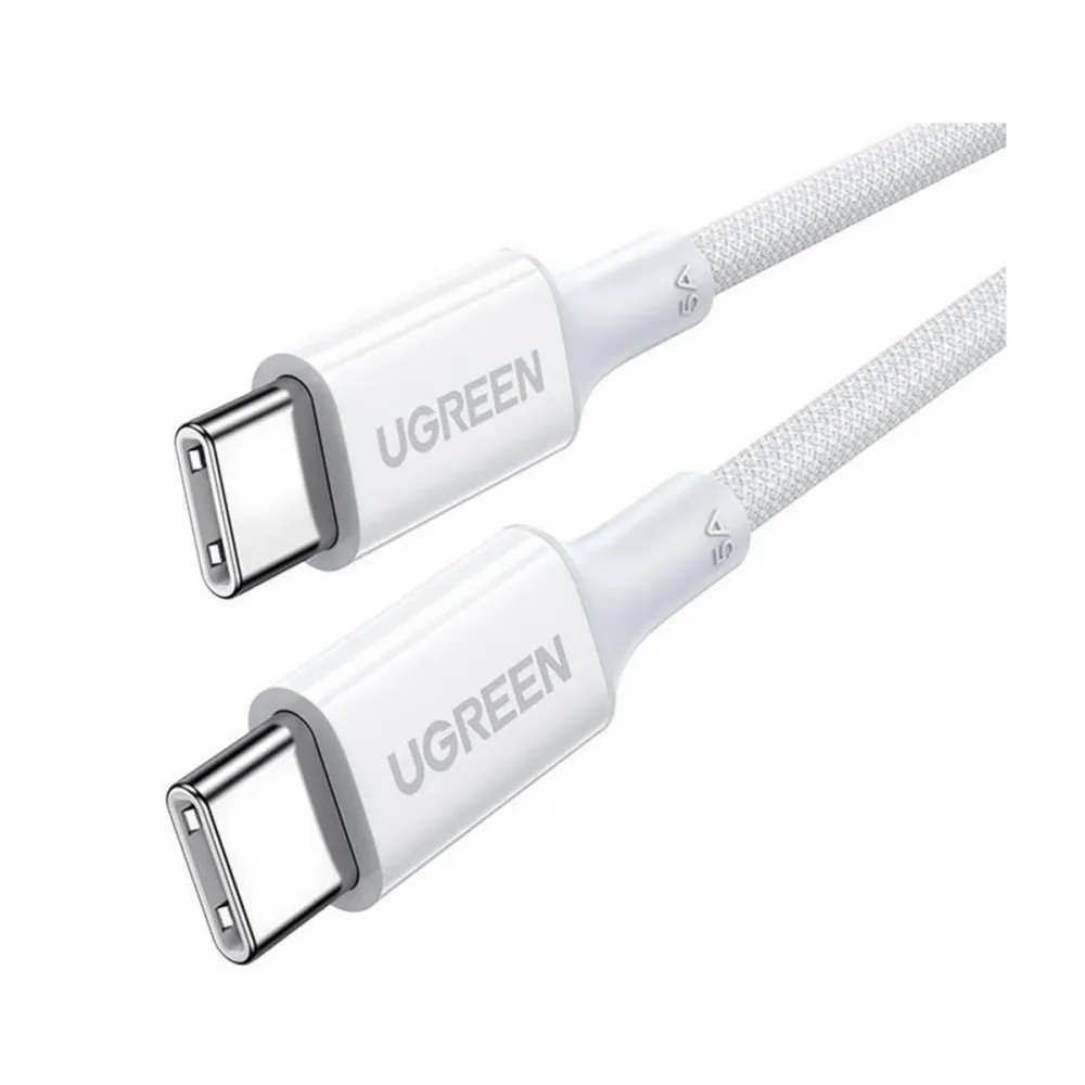Cabo USB-C Ugreen US557 100W 2m Branco