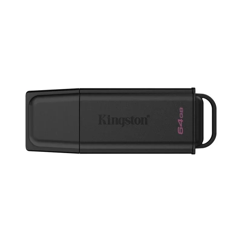 Pen Drive Pen USB Kingston DataTraveler Exodia 64GB USB 3.2 Gen 1 preto