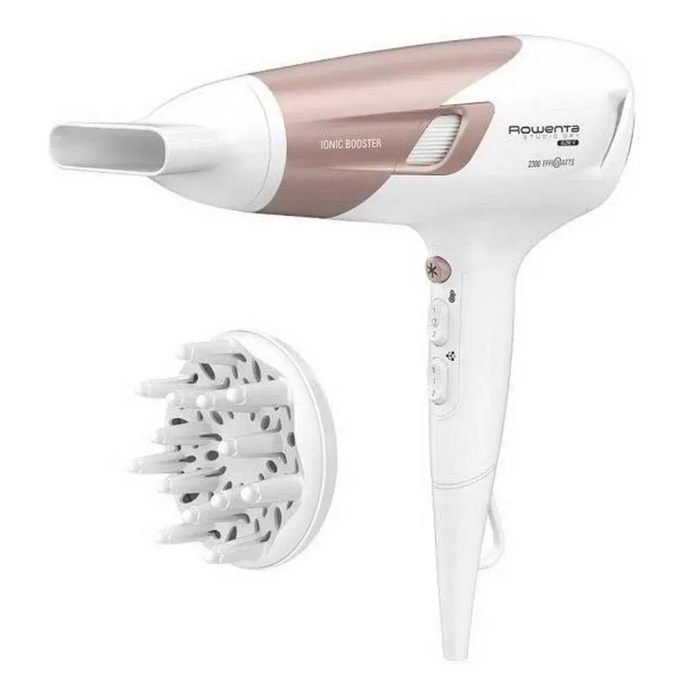 Rowenta Secador De Cabelo Studio Dry Glow 2100W