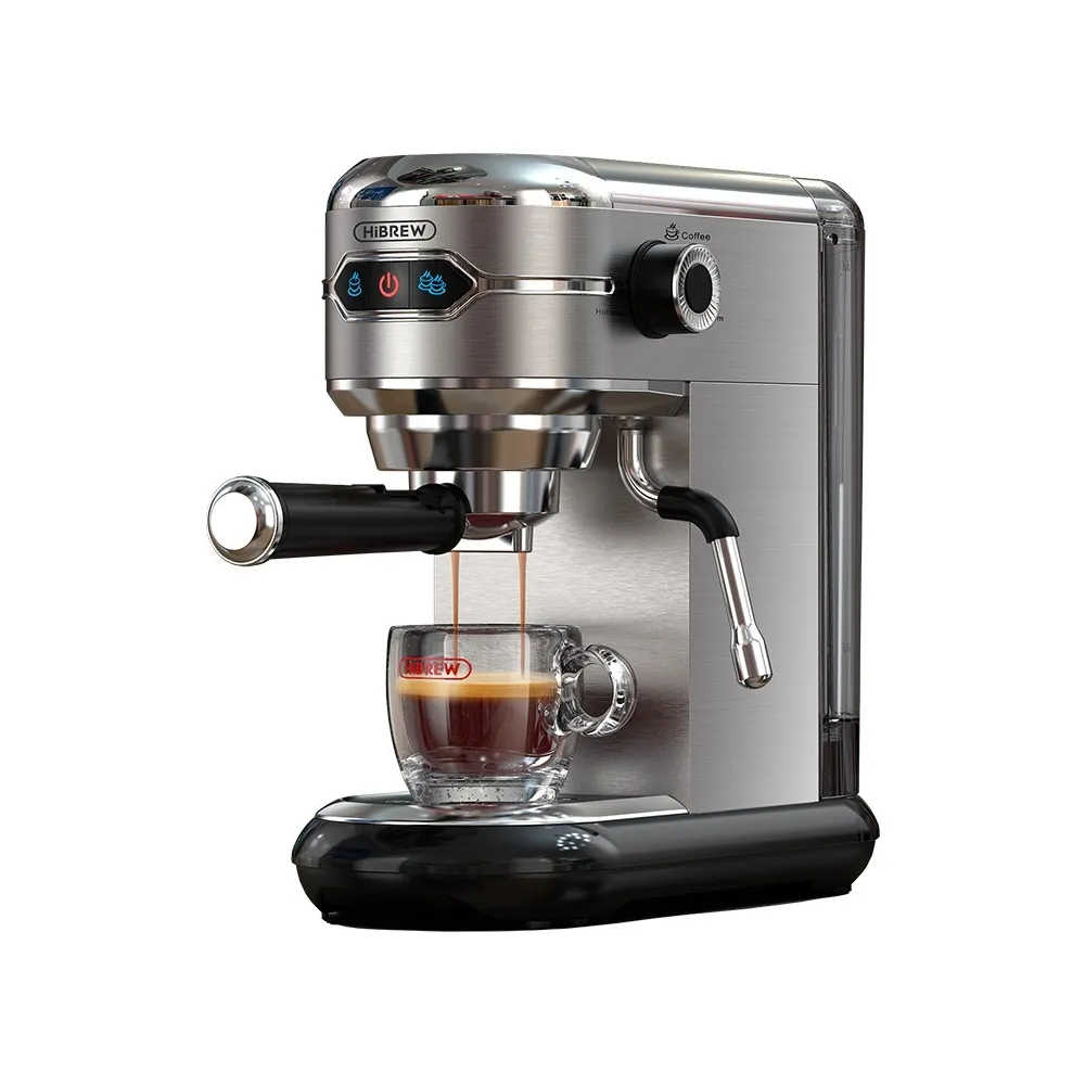 Máquina de Café Expresso 1450W (Inox) - HiBREW