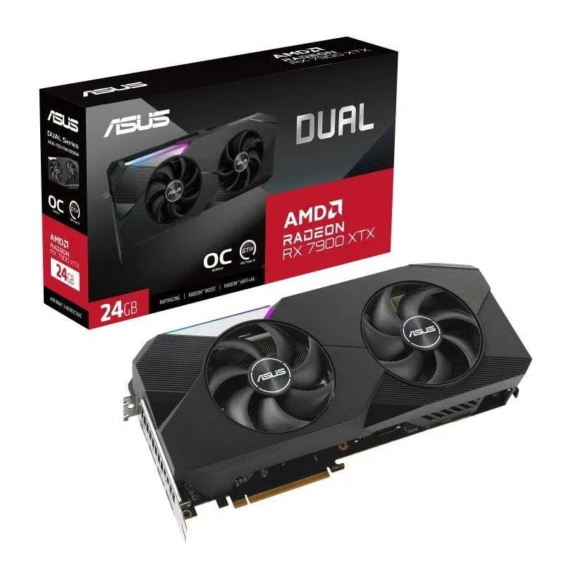 Placa gráfica ASUS Dual Radeon RX 7900 XTX OC Edition 24GB GDDR6