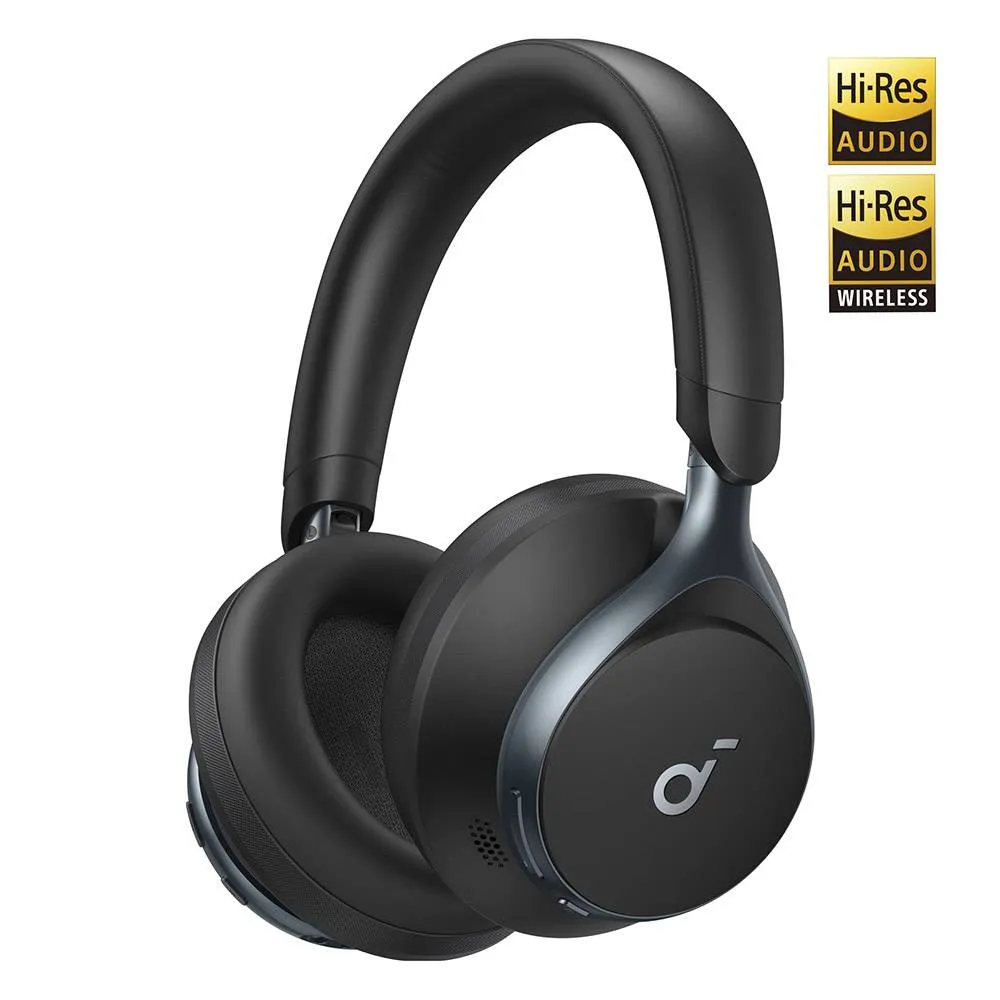 Headphones Anker Soundcore Space One Active Noise Cancelling Bluetooth Pretos