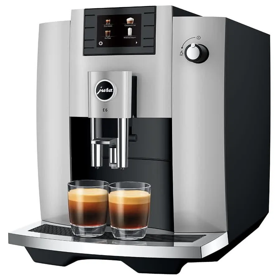 Máquina Do Café Jura E6 Platin Superautomático 15440