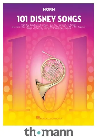 Hal Leonard 101 Disney Songs Horn