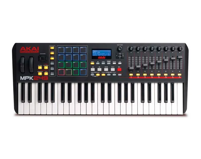 Teclado controlador MIDI Akai MPK249 Black